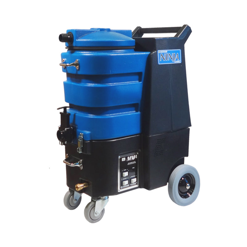 E-Steam Ninja Classic 200 PSI Portable Extractor with Dual 2 Stage Vac NJA200 Left Sid View