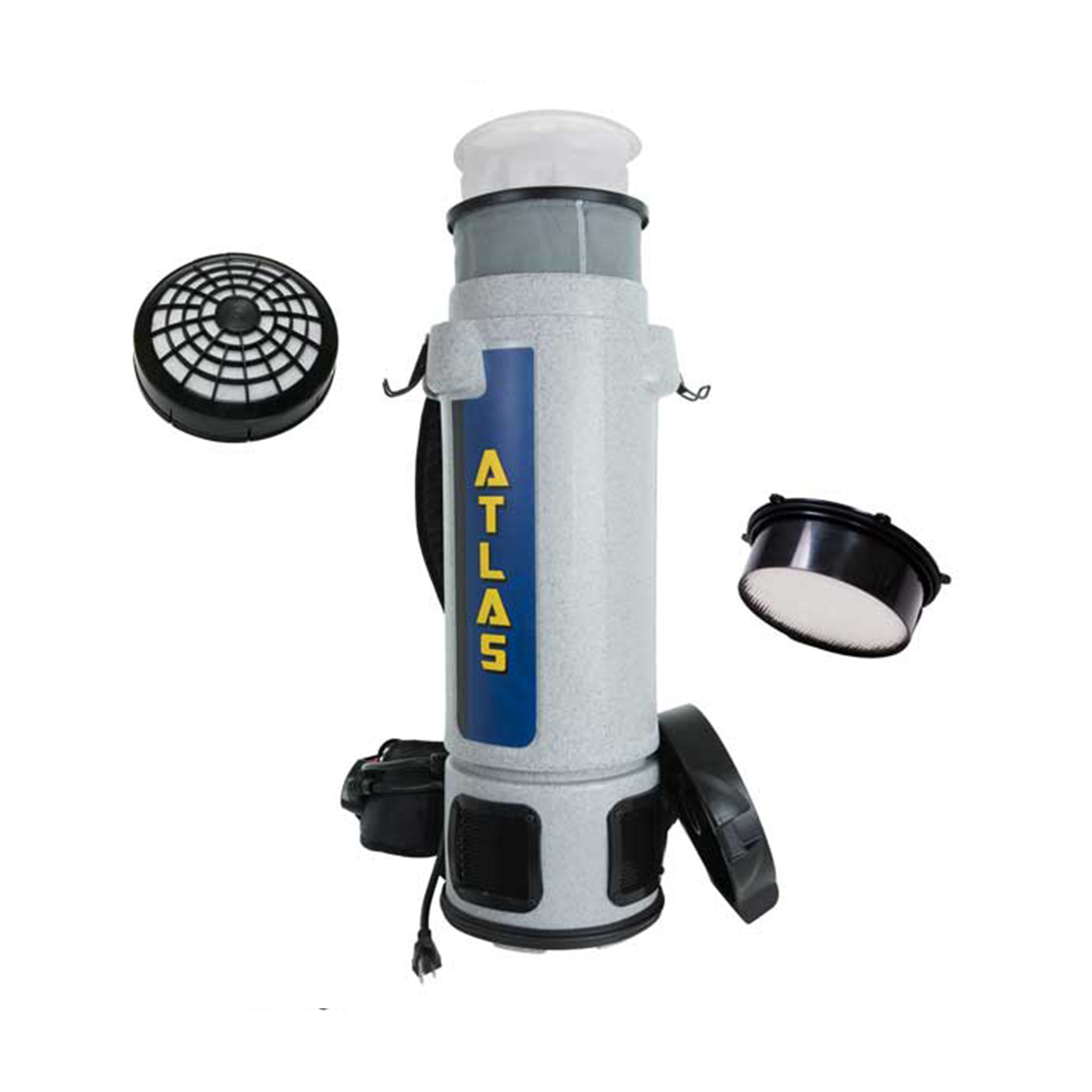 Edic Atlas™ 6-Quart Backpack Vacuum With EDIC Ultrastat Disposable Filter Bag 600TV