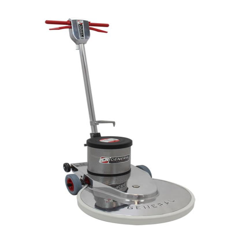 Full body view of General Floorcraft 1500 RPM 20" Burnisher 1500DC-1.