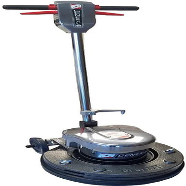 Full body view of the General Floorcraft MBL-17D Marble Floor Machine, designed for professional marble polishing with removable weights for customizable pressure.