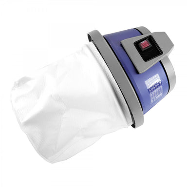 Dust collector of Johnny Vac Ghibli Wet & Dry Vacuum JV400D 10 Gal with brushes and accessories on white background