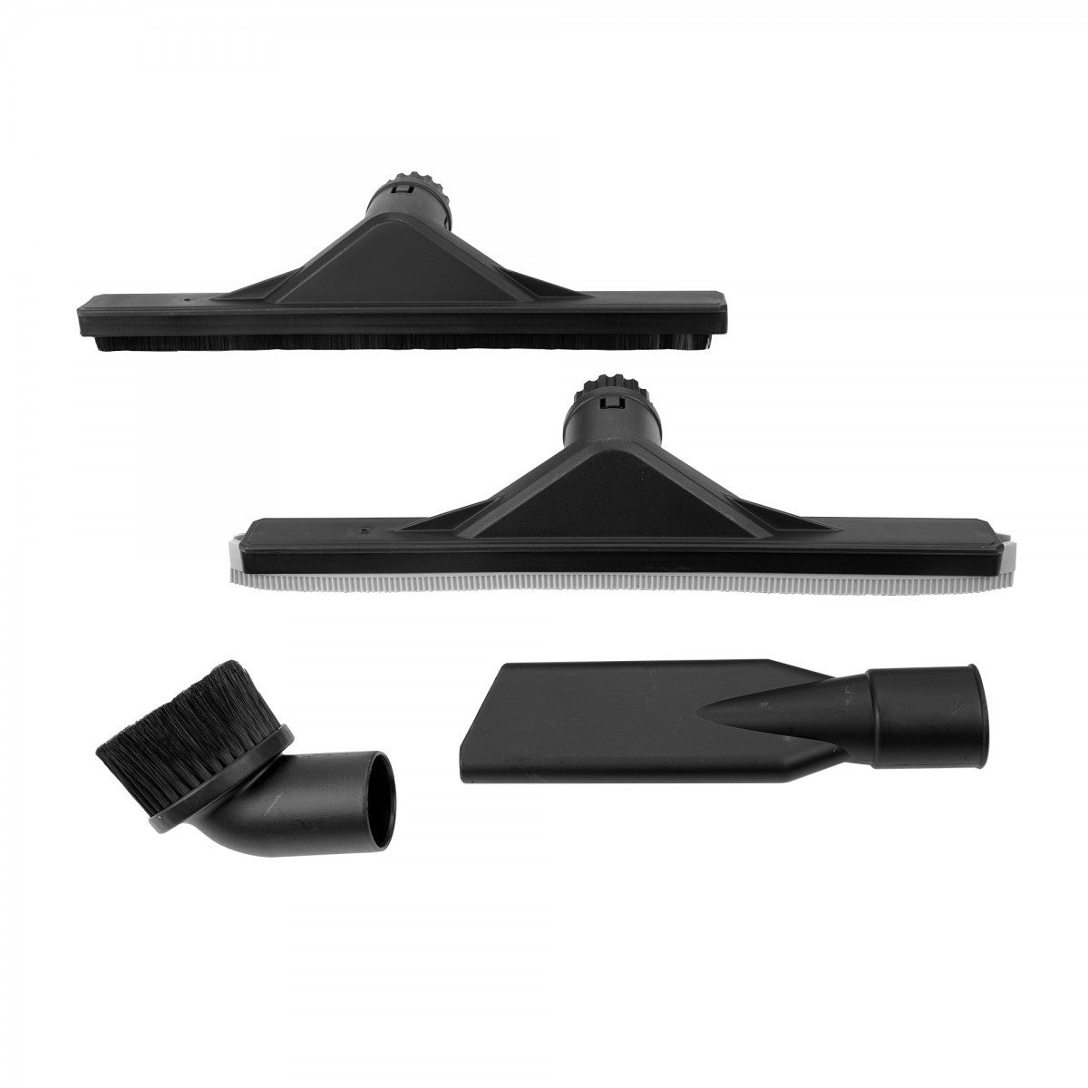 Accessories of Johnny Vac Ghibli Wet & Dry Vacuum JV420M2 18.5 Gal on white background.