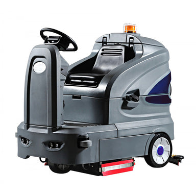 Full body view of the Johnny Vac Ride-On Autoscrubber 28" with Traction.