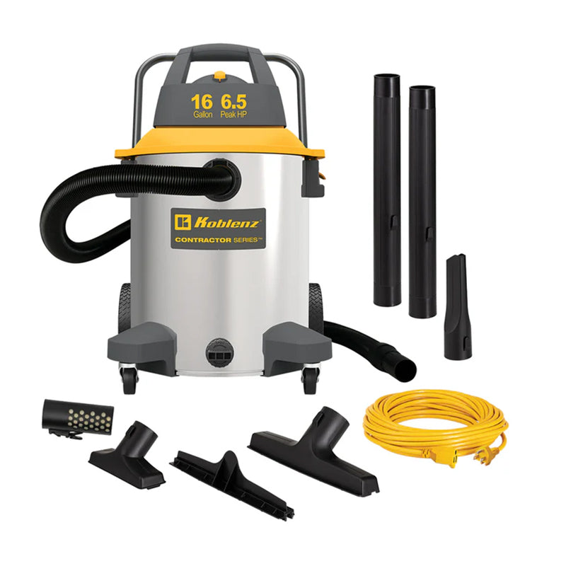 Koblenz Contractor Series™ - 16 Gallon Wet-Dry Vac