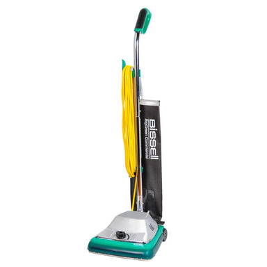 Full body view of Bissell BG101 Upright Vacuum on white background.