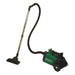 Full body view of Bissell BGC3000 Canister Vacuum on white background, showcasing its sleek design for versatile cleaning.