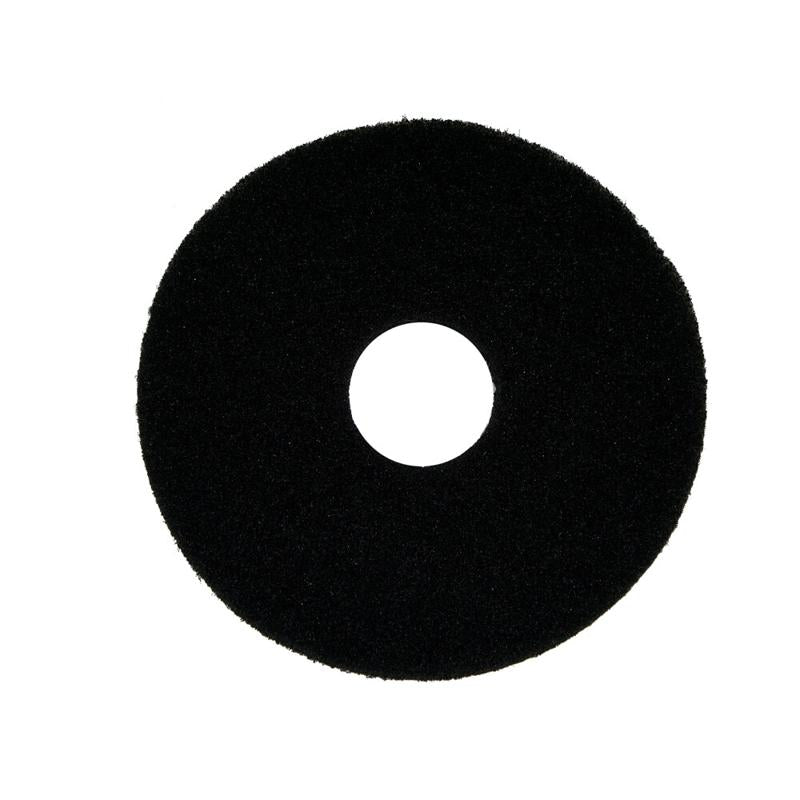 Black strip pad for the Bissell BGEM9000 Floor Machine, ideal for hard floor cleaning.