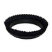Circular black brush accessory for Bissell BGEM9000 Floor Machine on white background.