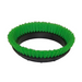 Green circular brush for the Bissell BGEM9000 Floor Machine, designed for effective hard floor scrubbing.