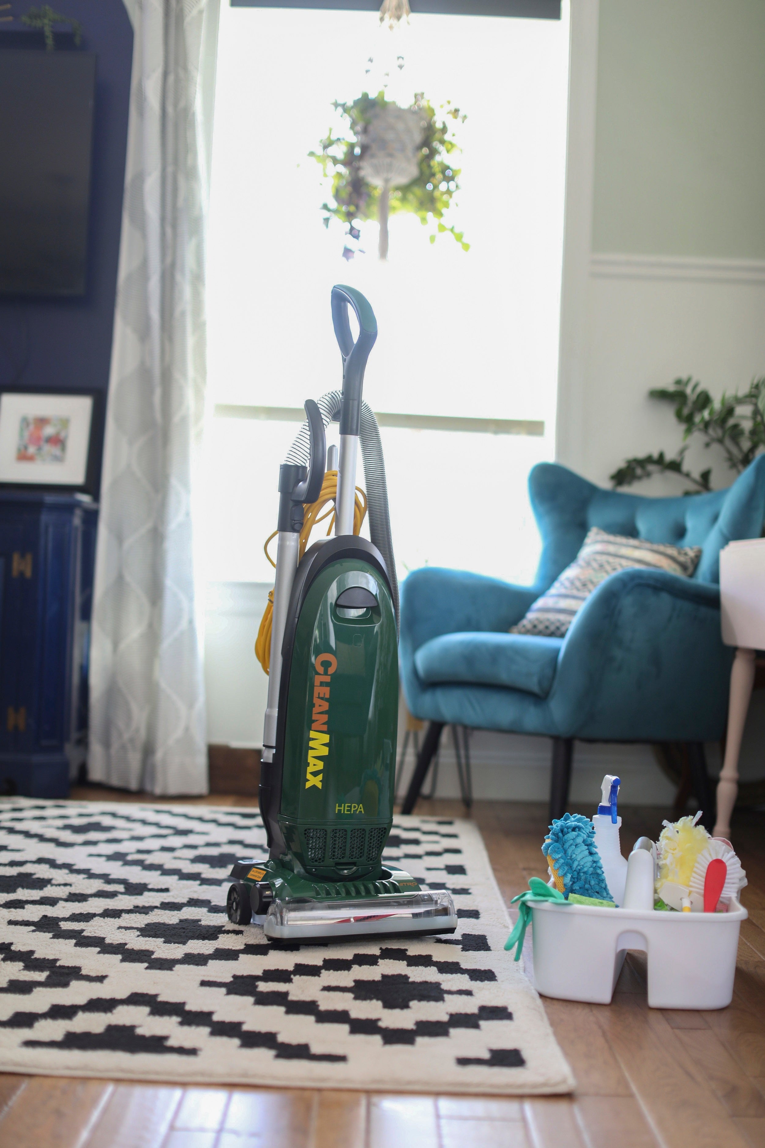 CleanMax Nitro Upright Vacuum - QuickDraw Wand & On-Board Tools — KleanBase