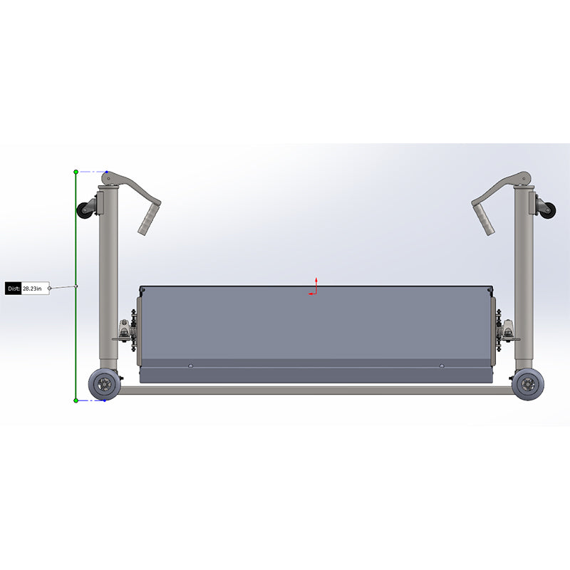 EDIC PTAC Cleaning Cradle with Vacuum Hose Clamp 7000AC