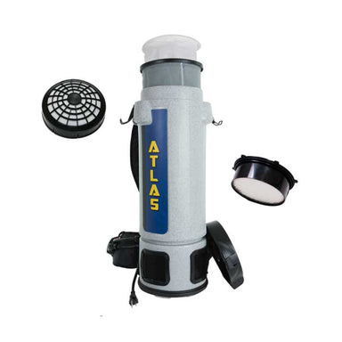 Edic Atlas™ 10-QT Backpack Vacuum with EDIC Ultrastat Disposable Filter Bag 1000TV