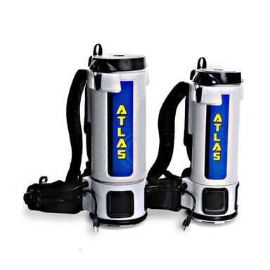 Edic Atlas™ 10-QT Backpack Vacuum with EDIC Ultrastat Disposable Filter Bag 1000TV