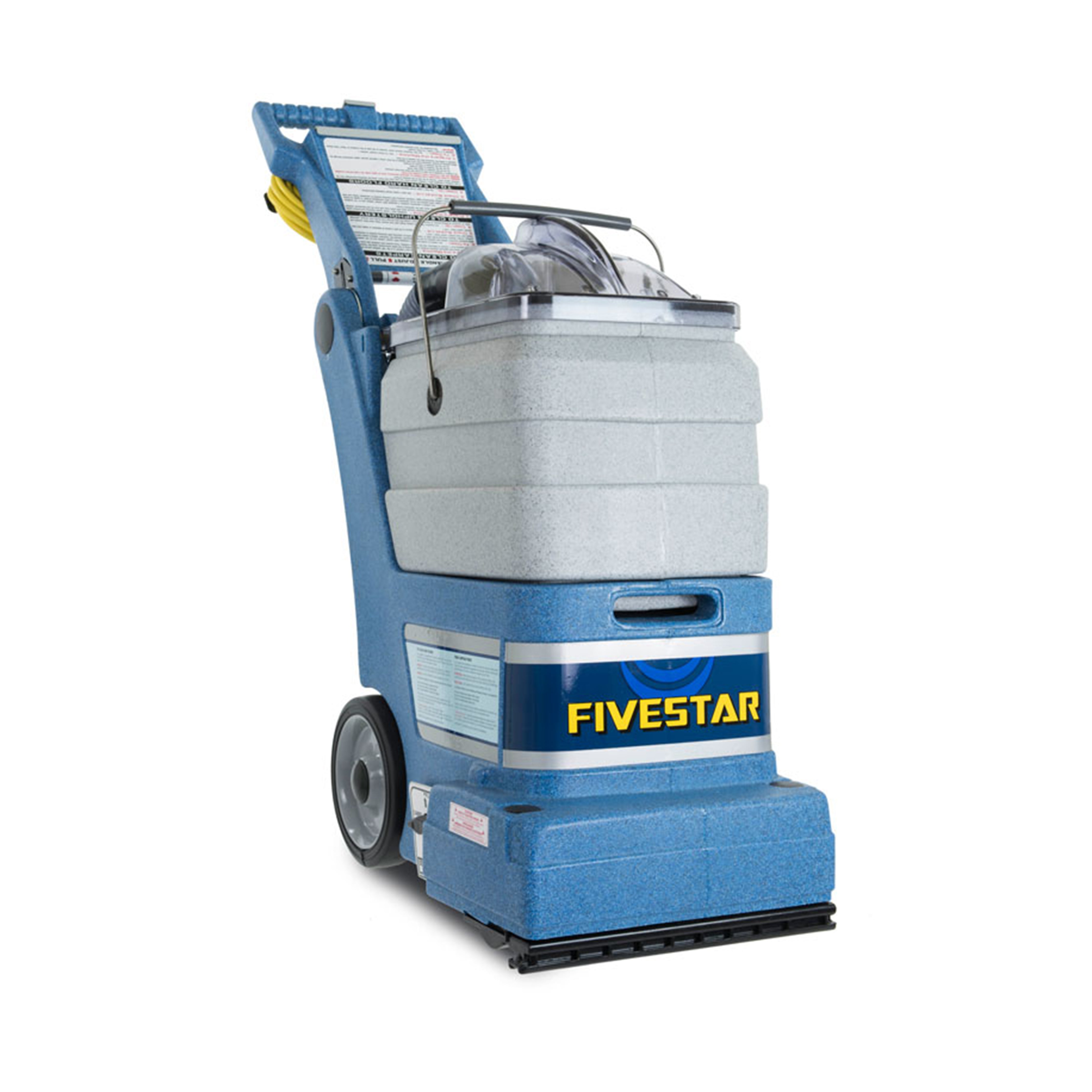 Edic Fivestar™ Self-Contained Carpet Extractor 85 PSI Pump, Single 2-Stage Vac 401TR  411TR