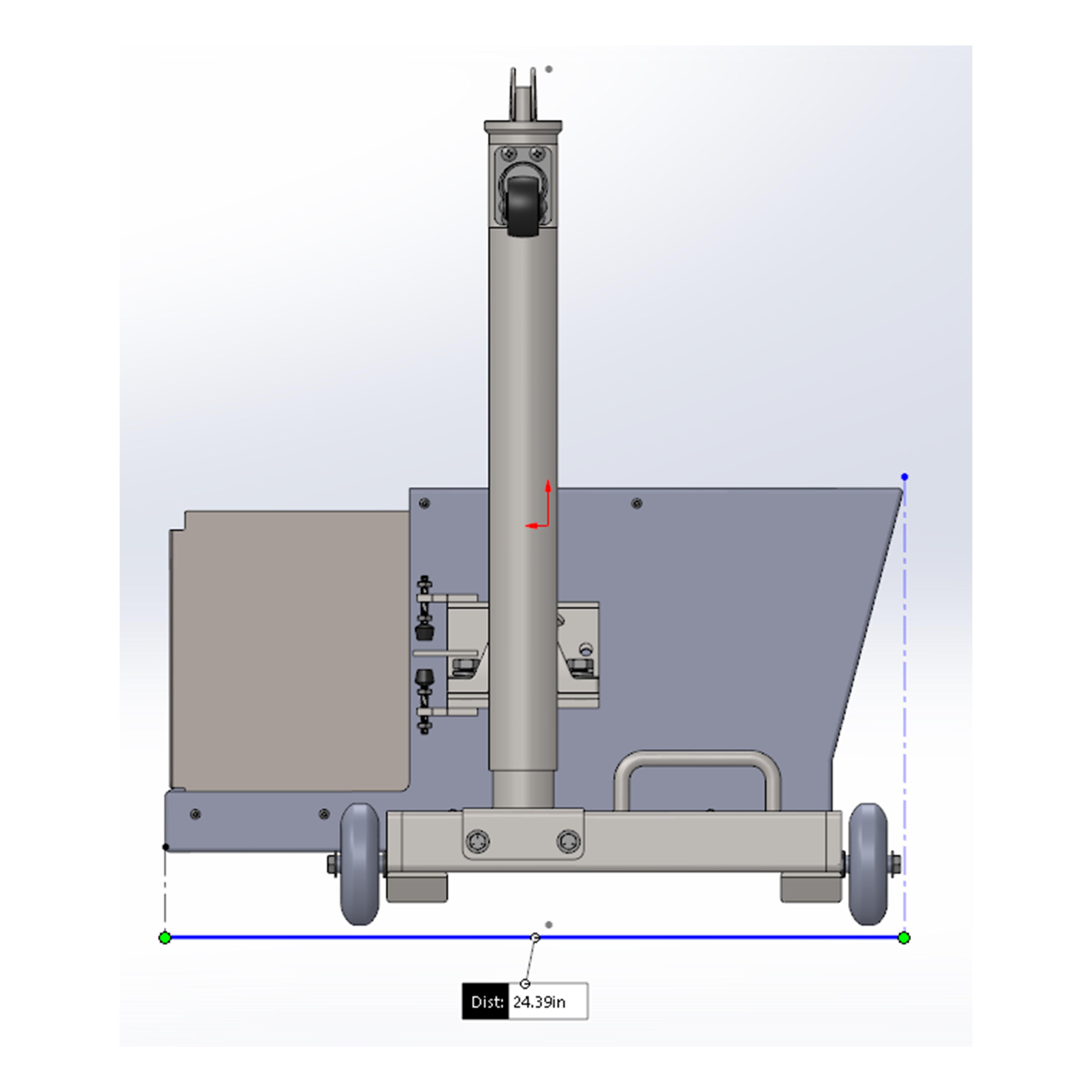 Edic Fivestar™ Self-Contained Carpet Extractor 85 PSI Pump, Single 2-Stage Vac 401TR  411TR
