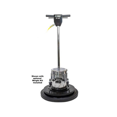 Edic Saturn 17” Heavy Duty Low Speed Buffer - 17LS4-BK-SV