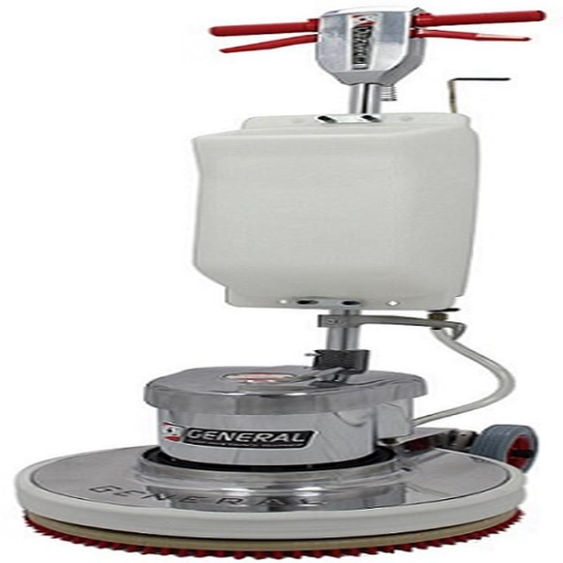 Alternate full body view of General Floocraft 17" Floor Machine Buffer KCD-17.