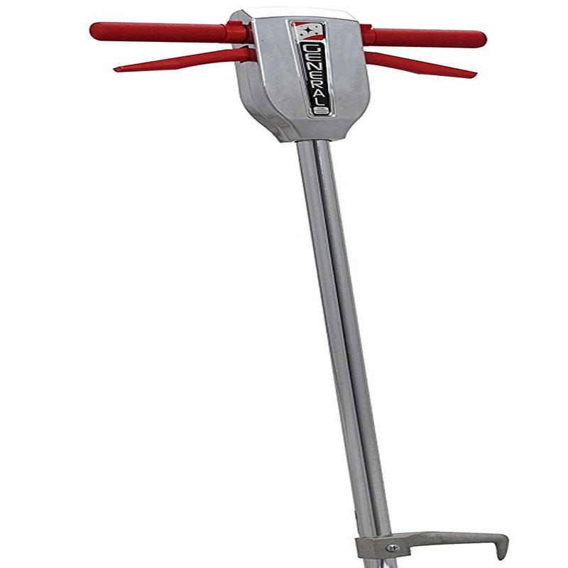 Durable handle of the General Floorcraft Mini Top 12" Floor Machine
