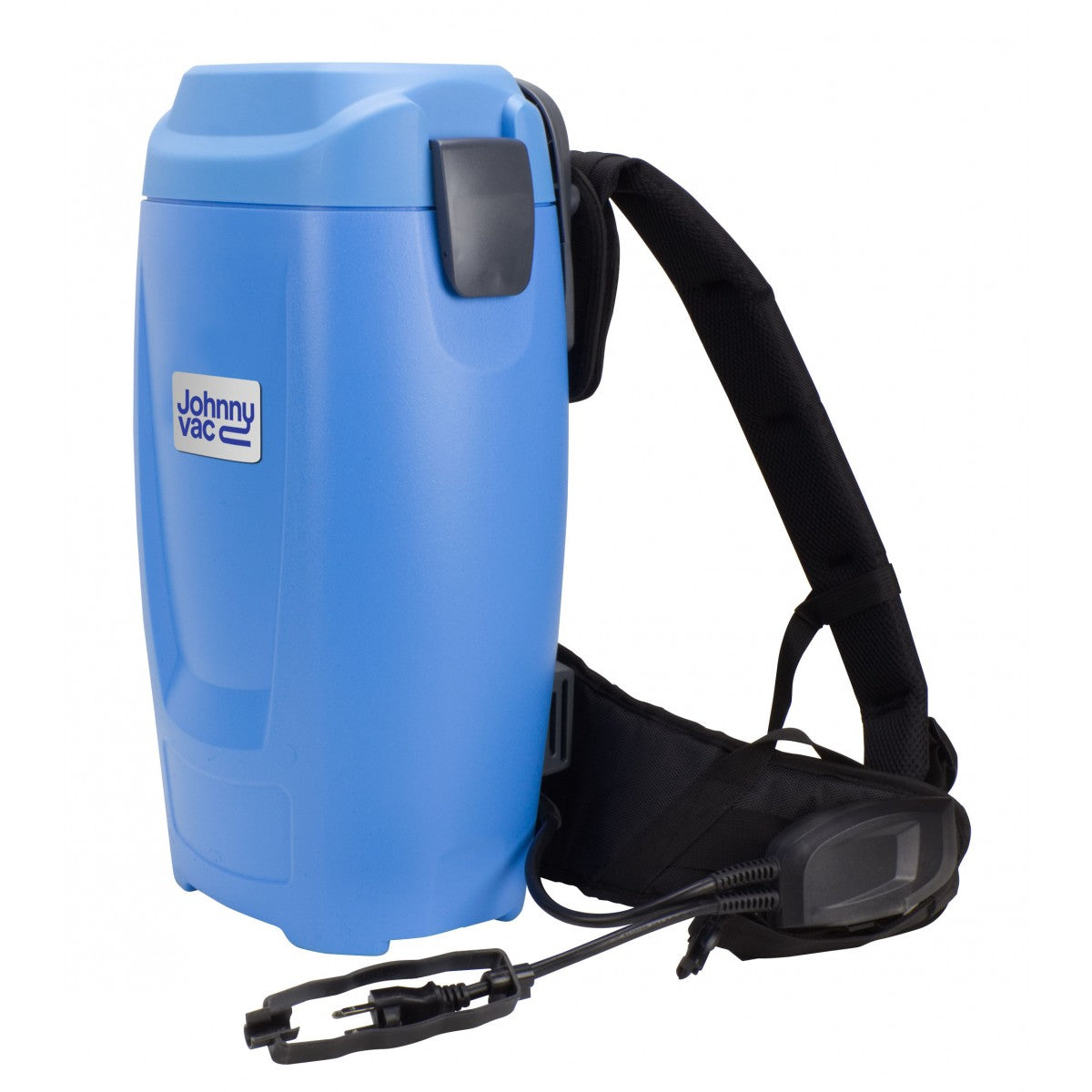 Side view of the Johnny Vac 1.5 Gal HEPA Backpack Vacuum-1