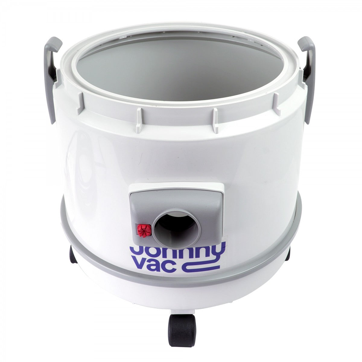 Top open and close view from the back of Johnny Vac 6 Gallon Carpet Extractor ASDO07701