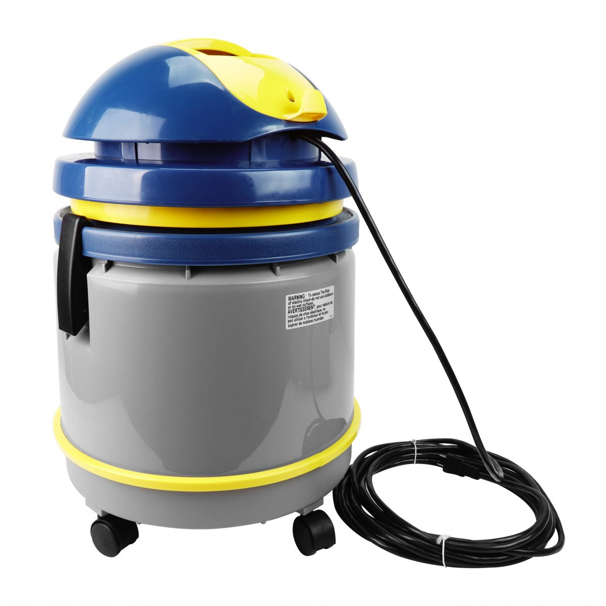 Back view of Johnny Vac Commercial Vacuum 4 Gal (15 L) JV202