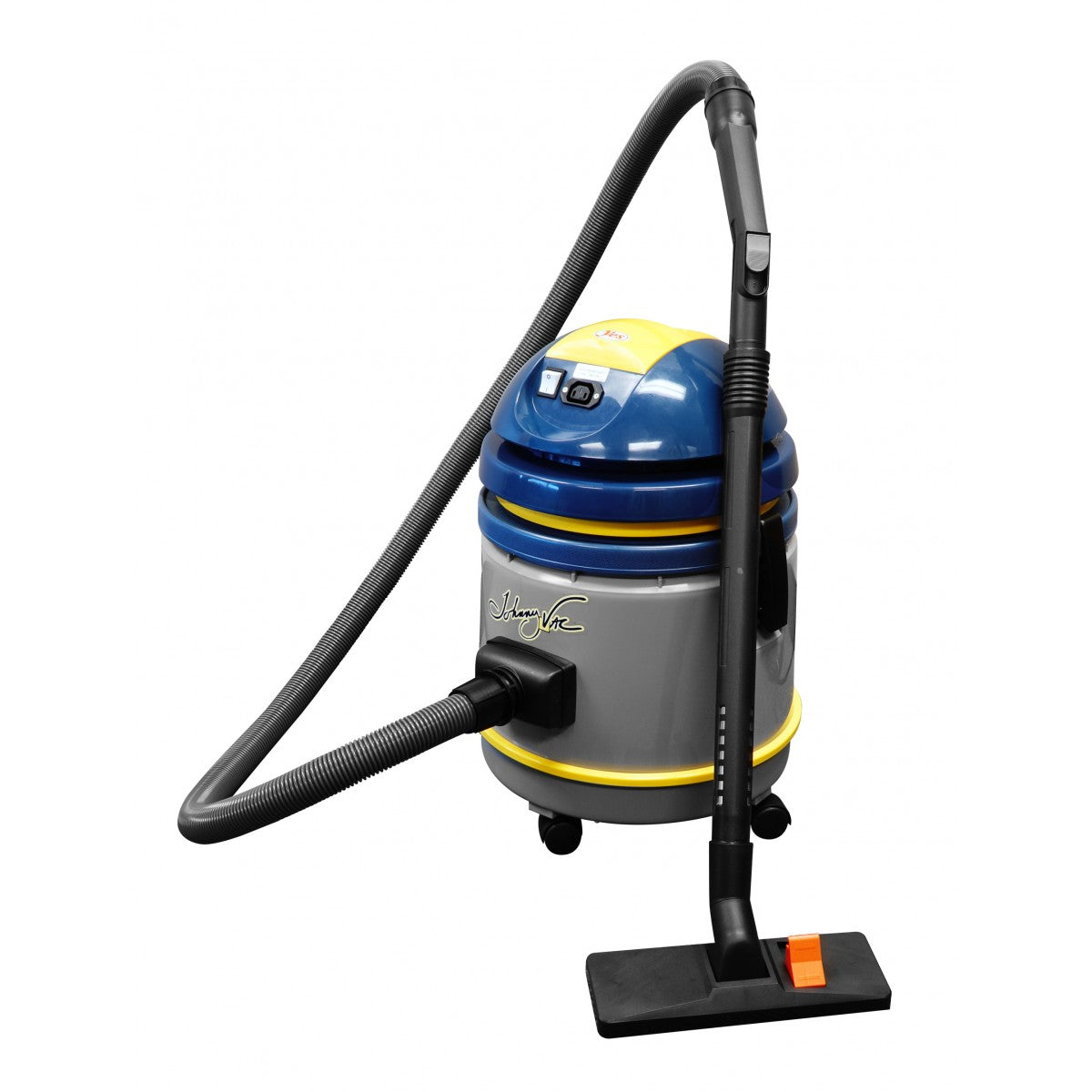 Full body view of Johnny Vac Commercial Vacuum 4 Gal (15 L) JV202