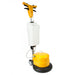 Front right angled view of Johnny Vac Confined Spaces Floor Machine Single Brush