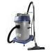 Front view of Johnny Vac Ghibli HEPA Vacuum JV58H 15 Gal with brushes on white background