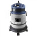 Front view of Johnny Vac Ghibli Wet & Dry Vacuum JV315 7.5 Gal with brushes and accessories on white background