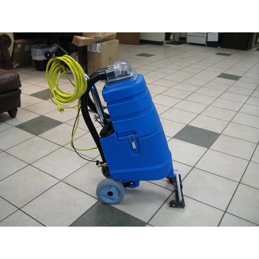Nacecare AV 4X Carpet Spot Extractor cleaning the floor from the right-facing side.