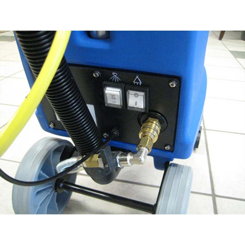  Close-up of the control panel on Nacecare AV 4X Carpet Spot Extractor.