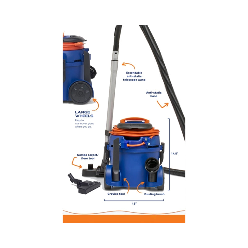 Newton Lightweight Canister Dry Vacuum