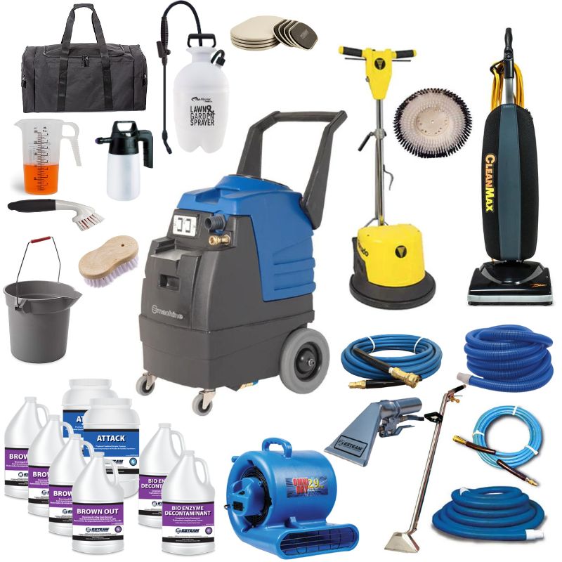 Esteam Ninja E600 Carpet Cleaner Starter Package