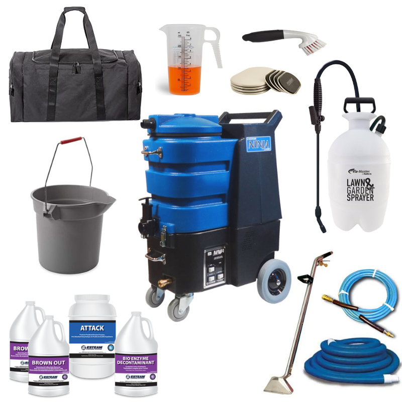 Esteam Ninja 200D Carpet Cleaner Starter Package
