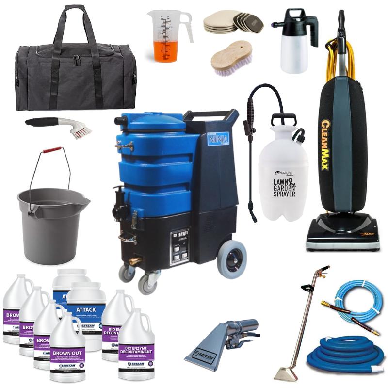 Esteam Ninja 500 Carpet Cleaner Starter Package