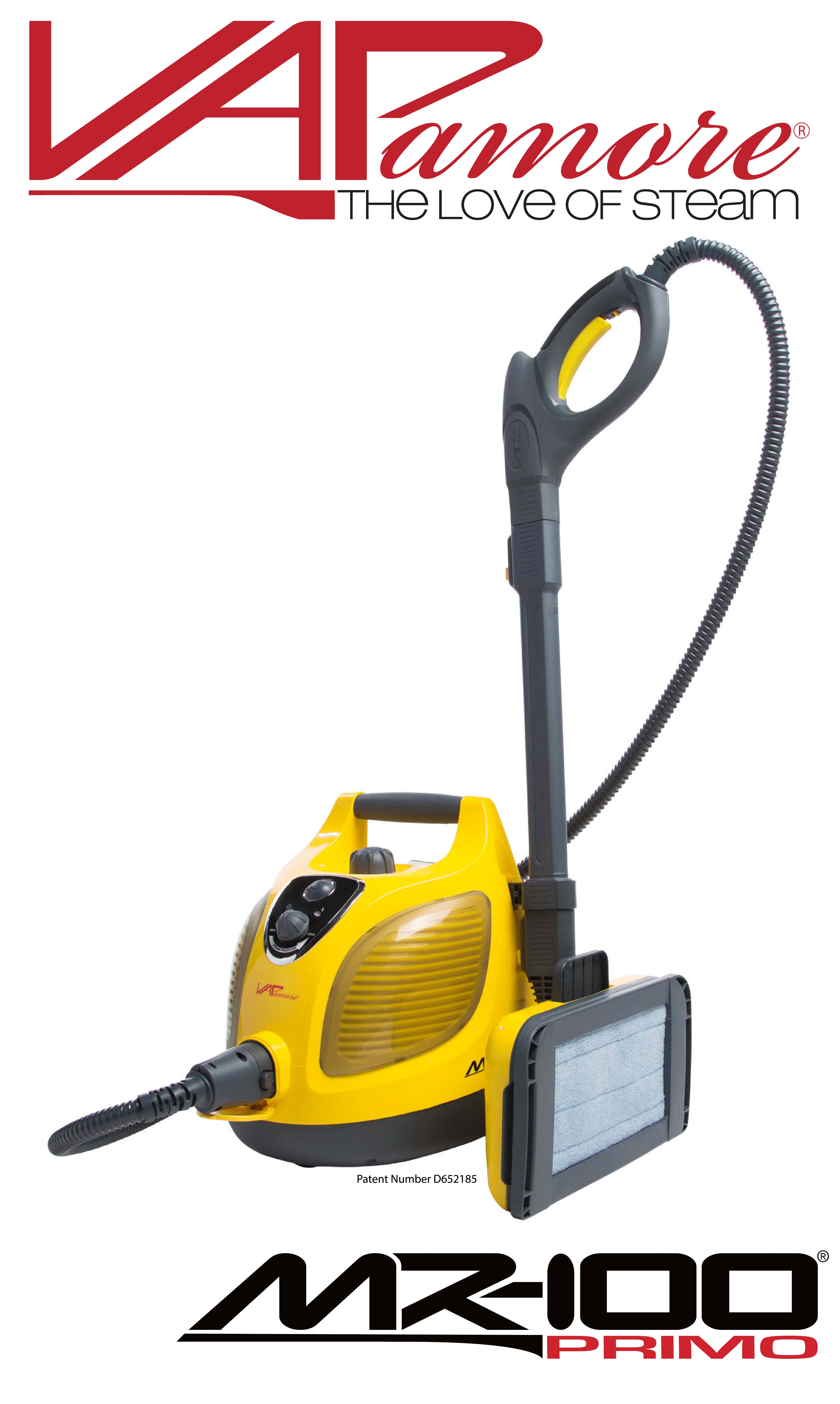 Vapamore MR-100 Primo Steam Cleaner - w/ Tools & Accessories