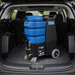 esteam ninja 500 carpet cleaning machine in back of car