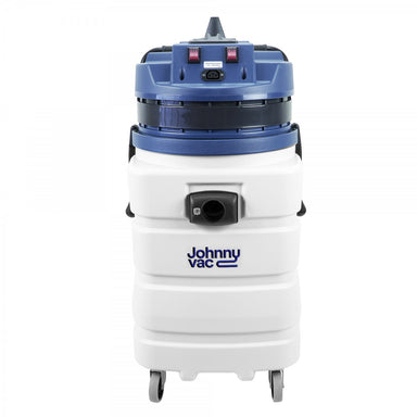 Johnny Vac Heavy Duty Wet & Dry Commercial Vacuum - Capacity of 22.5 gal (85 L) - 2 Motors - Electrical Outlet - 8' Hose - Plastic and Aluminum Wands - Brushes and Accessories Included - IPS ASDO07433 JV420HD